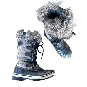 Sorel Tofino Waterproof Winter Snow Boots NL1795-005 Distressed Gray Size 6.5